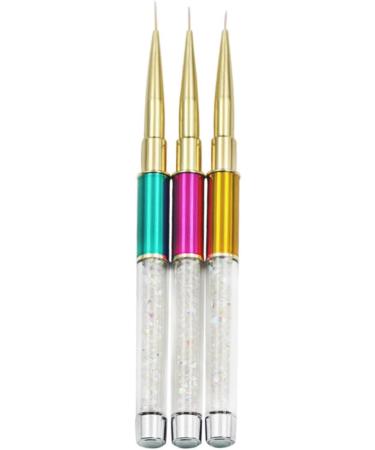 POPETPOP Nail Art Polish Pens Nail Art Pen Nail Dotting Pen Nail Crystal Pen Nail Art Tool Nail Art Liner Nail Paint Marker Nail Art Brush Nail Painting Pen Very Fine Manicure Tools Size 2 As Shown - Buy Online on GoSupps.com