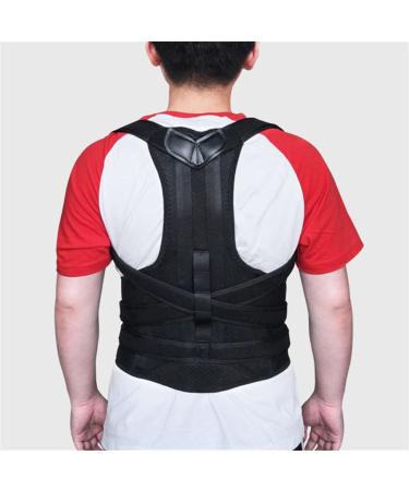 DFHBFG Univerval Posture Corrector&Waist Trainer Back Brace Clavicle Support Stop Slouching Hunching Adjustable Trainer(XL Code) XL code D