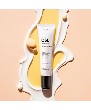 OSL Omega Skin Lab OSL Eye Fighter Cream 15ML: Friendly Eye Cream for Dark Circles and Puffy Eyes Retinol Eye Cream with Tocopheryl Acetate Hyaluronic Acid Ceramide II Acetylhexapeptide-8 - Buy Online on GoSupps.com