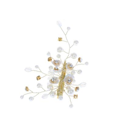 FRCOLOR Hairclip for Bride Hair Clip Hair Barrettes Hair Pin Pearl Hairpins Bridal Barrettes Wedding Hairpins Hair Ornaments for Bride Accessories Bridesmaid Shell