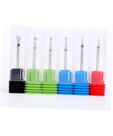 minkissy Nails Drill Bits Manicure Drill Bits Nail Drill Bits Nail Grinding Head Accessories - Buy Online on GoSupps.com