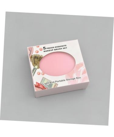 BIUDECO 1 Set 5 Pcs Eye Brush Cosmetic Essential Kit for Daily Eye Makeup Beauty Kit Makeup Eyeshadow Pink - Buy Online on GoSupps.com