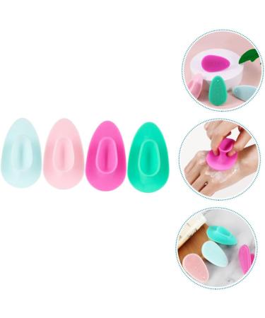 FRCOLOR 20 Pieces Beauty Cleaning Brush Silicone Face Washer Facial Cleansing Brush Tool for Washing Face Brush for Face Exfoliating Face Brush Cleansing Milk Miss - Buy Online on GoSupps.com