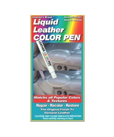 Liquid Leather Color Pen- Repair Color Wears Off Like Jacket Car Seats Footwear Furniture - Blue Pen
