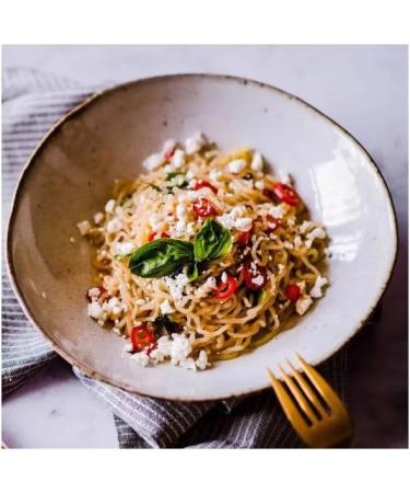 CleanFoods 5 Calorie Konjac noodles l Spaghetti 200g package I Konjac Glucomannan I vegan gluten free fat free sugar free I r - Buy Online on GoSupps.com