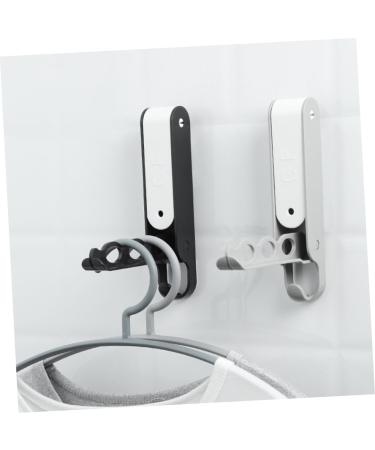 Alipis 4 Pcs Wall Hooks Wall Storage Rack Durable Hooks Multifunctional Hanger Hook up Travel Row Hook Fold 17.5*3.5*3.5cmx2pcs Light Greyx2pcs - Buy Online on GoSupps.com