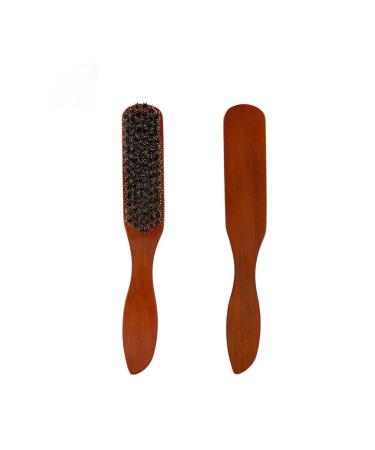 AnSafe Shaving Brush High Quality Bristle Hair Wooden Handle Portable Beard Soap Foam Brush Handmade Shaving Brush Set of 2