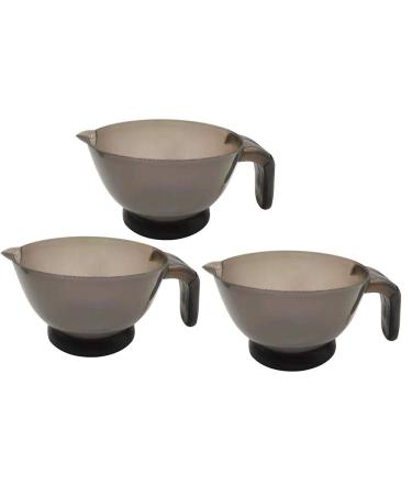3pcs Dyeing Hair Bowl Beauty Tools Hair Dyeing Bowl Baked Oil Bowl Nursing Bowl Extra Large Hairdressing Tool