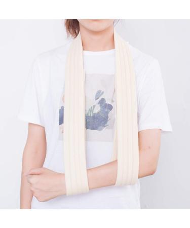 Milisten Arm Sling Elbow Brace | Adjustable Shoulder Immobilizer & Medical Support for Children | Beige Gambrel Design - Buy Online on GoSupps.com