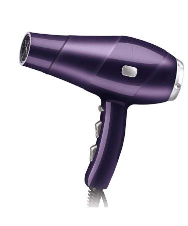 Professional Hair Dryer with Ion-Controlled Hair Dryer Powerful Hair Dryer with Diffuser Purple