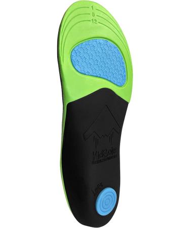 KidSole Stealth Fighter: High Arch Support Insole for Kids - Slim Profile Memory Foam Comfort Ankle Correction (Size 9-11 - Buy Online on GoSupps.com