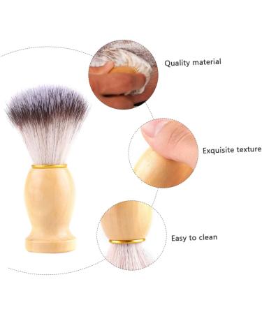 FRCOLOR Wooden Handle Razor Brush & Bowl | Men's Shaving Accessories - Perfect Gift for Beard Care - Buy Online on GoSupps.com