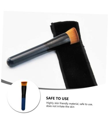 Hemoton Inclined Flat Head Makeup Brush - Blush Powder & Foundation Brush for Women - Artificial Fiber Hair Tool 11.5x2cm - International Shipping Available - Buy Online on GoSupps.com