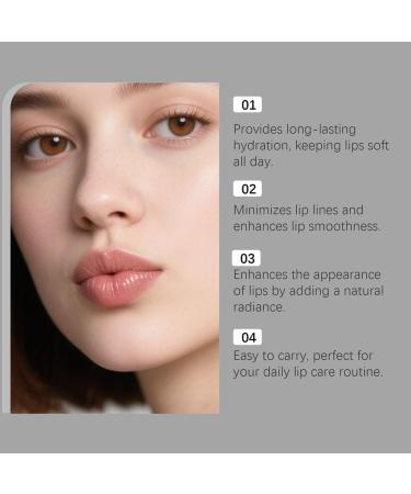 Moisturizing Lip Balm - Long-Lasting Hydration Reduces Lip Lines Plumps Lips And Adds(4pcs) - Buy Online on GoSupps.com
