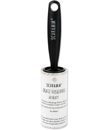 Buy Schramm 20-Piece Lint Rollers - 60 Sheet Roll - Includes 4 Plastic Brushes for Dust & Dirt Removal | Perfect for Home & Travel - Buy Online on GoSupps.com