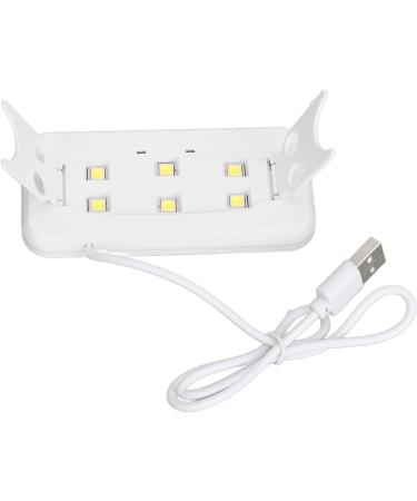 3Pcs Mini Nail Dryer Professional Nail Light Curing Gel LED Dryer Mouse Shape LED Nail Lamp Portable Nail Lamp Gel Polish Light for Nail Salon Home Travel (White) - Buy Online on GoSupps.com