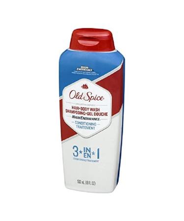 Old Spice High Endurance Conditioning Hair and Body Wash - 18 oz 18 Ounce (Pack of 1)