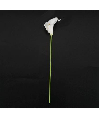 Buy PHTOIT Calla Lily 10 Head Latex Real Touch KC51 White - Premium Quality Artificial Flowers for International Shipping - Buy Online on GoSupps.com