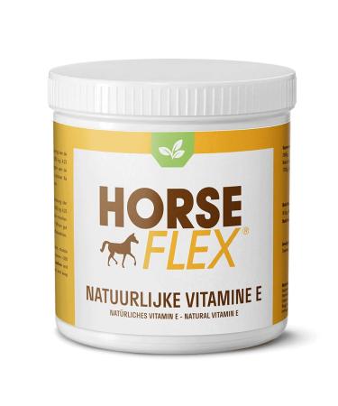 Horse flex Natural vitamin E powder without adding selenium for horses to support the muscles muscle metabolism and fertility 270 grams