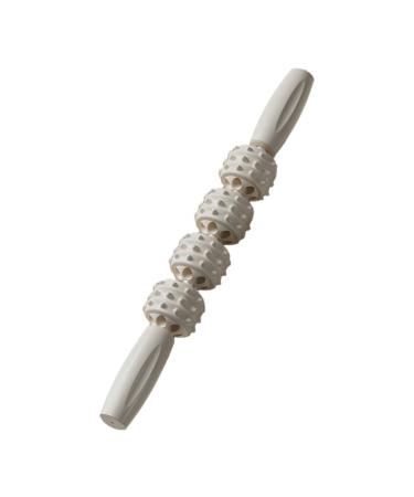 Fowybe muscle roll - pressure point massage tab |Leg roll with 4 balls for muscles deep fabric depth massage device for relieving sore muscles stiffness and tense muscles