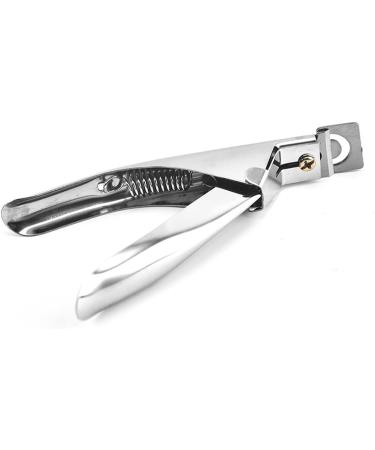 False Nail Tip Clipper Trimmer - Acrylic Edge Cutter Tool (Silver) - Buy Online on GoSupps.com