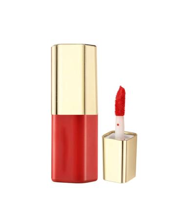 WGUST Organic Lip Gloss Clear Lipstick With Lip Makeup Velvet Long Lasting  High Pigment Nude Waterproof