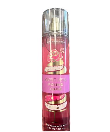 Bath and Body Works Sweet Petal Poundcake Scent (Sweet Petal Pound Cake Mist) - Buy Online on GoSupps.com