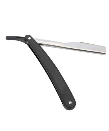 Buy Barber Razor | Straight Edge Folding Blade Hair Clipper - Black | International Shipping Available - Buy Online on GoSupps.com