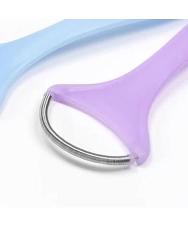 Xistuoz Facial Hair Remover Reusable Spring Epilator for Chin Washable Hair Remover for Back Nose Neck Lips Face Body Purple - Buy Online on GoSupps.com