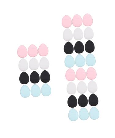 FRCOLOR 36 Pcs Finger Makeup Sponge Make up Sponge Powder Puff Face Triangle Facial Triangle Makeup Sponges Beauty Powder Puff Powder Puff Pad Makeup Puff Wet and Dry Hydrophilic Non-latex