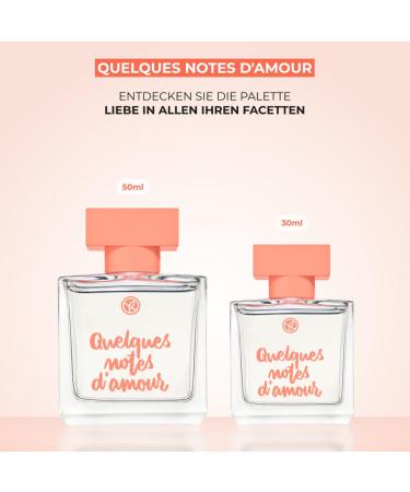 Yves Rocher Eau de Parfum Quelques Notes d Amour 50 ml. / 1.6 fl.oz. - Buy Online on GoSupps.com