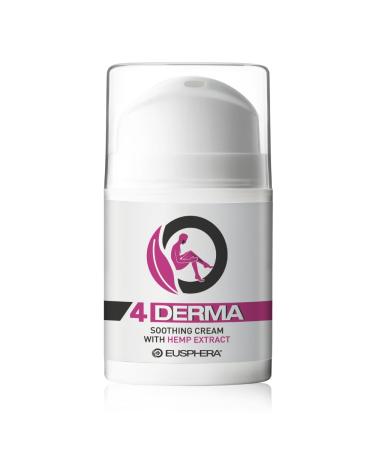 EUSPHERA 4DERMA Face and Body Cream with Natural Ingredients for Topical Use Soothing and Calming Action Made in Italy - 50 ml