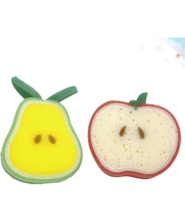 Natural Bath Sponge Set - Healeved 2pcs Shower Sponge & Loofah Bath Ball for Kids - Eco-Friendly Bath Pouf - Buy Online on GoSupps.com