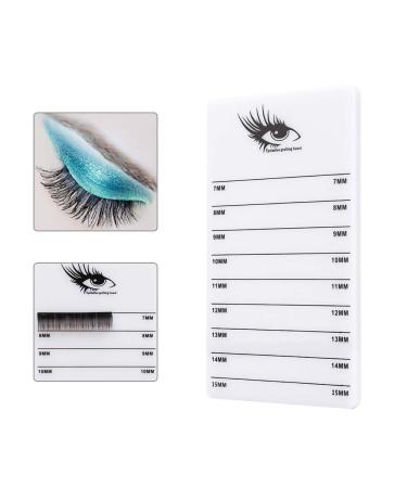 Buy Acrylic False Eyelash Trays for Perfect Lashes | Durable Spacer Tool 7-15mm - International Shipping - Buy Online on GoSupps.com
