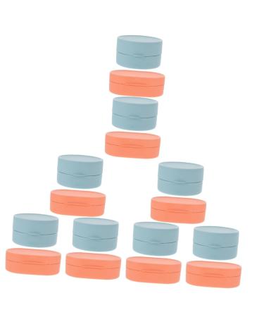 Ciieeo 16 Pcs Boxes Soap Box Soap Holder Soap Case Water Drain Soap Rack Travel Supply Kitchen Sponge Holder Soap Pad Shower Soap Protector Soap Storage Rack Seal Sink Basin Container Abs