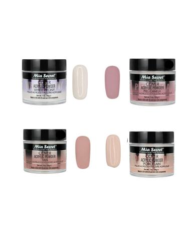 Mia Secret COVER Collection - White Peony, Porcelain, Piel Canela, Tan 1 oz - Buy Online on GoSupps.com
