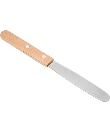 Premium Stainless Steel Gypsum Spatula with Wooden Handle Ideal Mixing Knife for Dental Materials & Accessories - Buy Online on GoSupps.com