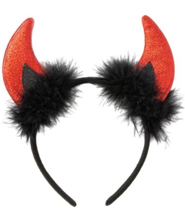 hgnxa Ox Horn Halloween Headband for Womens Girls Daily Wearing Halloween Party Fancy Dress Cosplay Hair Accessories Nurse Hat Headband - Buy Online on GoSupps.com