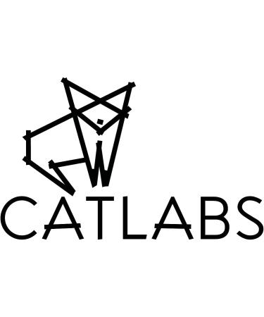 Catlabs Sustainable Cat Toy Set Cuddly Cat & Fluffy Bat with Catnip | Natural Sheep Wool | Refillable | Eco-Friendly - Buy Online on GoSupps.com