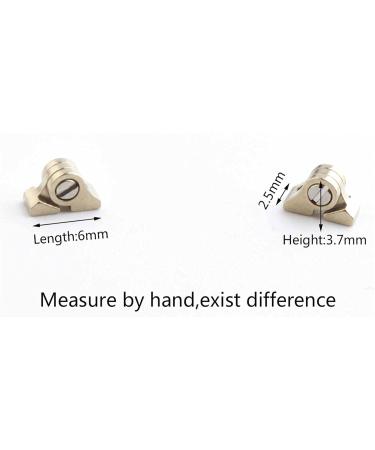 SBTRKT 10 Pairs Eyeglass Hinge Repair - 2.5mm Replacement Parts for Plastic Frame Sunglasses - Buy Online on GoSupps.com