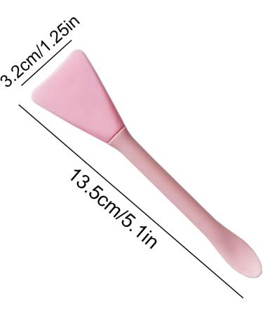 Face Brush Applicator Double Head Skincare Spatula Face Brush Reusable Clay Face Applicator Multifunctional Facial Tools Flexible Skin Care Tool for Clay Face Pink - Buy Online on GoSupps.com