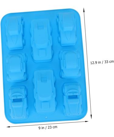 Ciieeo Cake Mold Cookie Stencils Car Candy Molds Chocolate Baking Mold Silicone Baking Silicone Fondant Mold Car Baking Mold Cake Decoration Cars Baking Molds Silica Gel Decorate Brownie 33x23cm - Buy Online on GoSupps.com