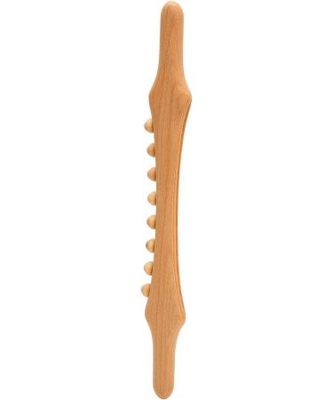 Ververt Touch Wooden Therapy Massage Tools - Full-Body Trigger-Point Scraper & 8 Pearl Massage Rollers for Fatigue Relief | International Shipping - Buy Online on GoSupps.com