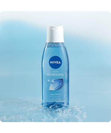 NIVEA Refreshing Toner (200 ml) with Vitamin E - Deeply Cleanses and Invigorates Skin | Effective Facial Cleanser - Buy Online on GoSupps.com