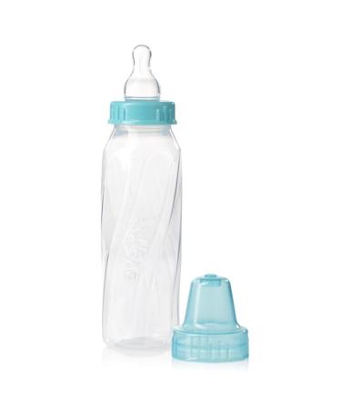 Evenflo Feeding Classic Clear Plastic Standard Neck Bottles 8oz - Pack of 12 (Teal/Green/Blue) | For Baby  Infant  and Newborn - Buy Online on GoSupps.com
