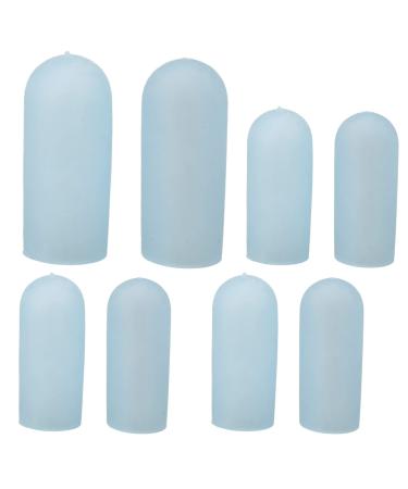 Big Toe Caps 4 Pairs Toe Protectors Blisters Toe Covers Sleeves Bunion Corrector Bunion Pads for Corns Blisters Big Toe Friction Bunion Relief