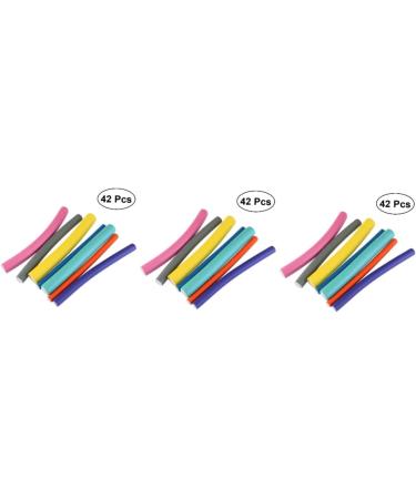 FOMIYES 126 Pcs Foam Curlers for Hair - Hair Roller Curling Rods Hair Curling Sponge Hair Curler 1 count (Pack of 1) As Shownx3pcs - Buy Online on GoSupps.com