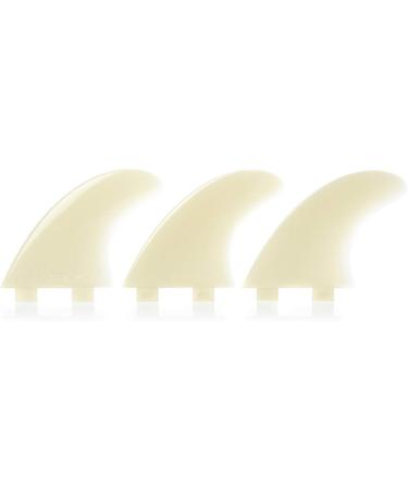Large FCS M7 Natural Glass Flex Tri Set Fin - Enhanced Performance - Buy Online on GoSupps.com