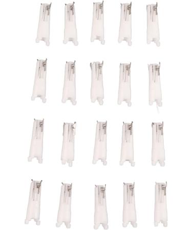 Taidda 20 Pieces Compact Nose Hair Clipper Replacement Head Blades for Men Perfectly Compatible with All Nose Hair Trimmers for Daily Use Steel Material - Buy Online on GoSupps.com