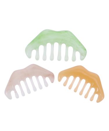 Magiclulu 15 STK massage comb Head and head skin massage gua Sha comb circulatory circulation promoting Health hairbrush for men's tool scratch massager beauty scraps Chinese style